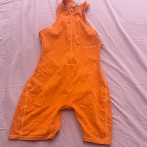 Galliano Orange Sleeveless Jumpsuit 🧡